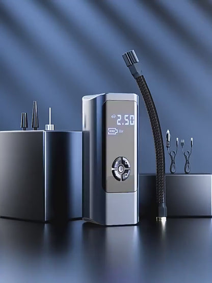 Inflador portátil 12000mAh – Potencia y rapidez en cualquier emergencia