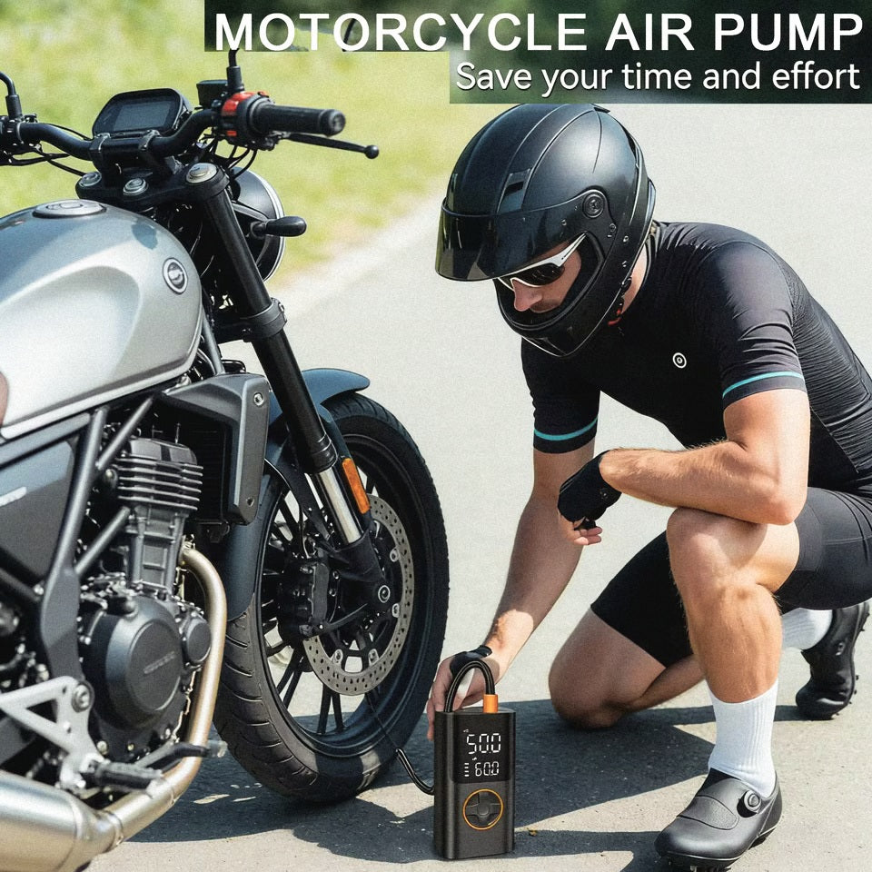 Inflador Inteligente Portátil – 150 PSI de Alta Potencia