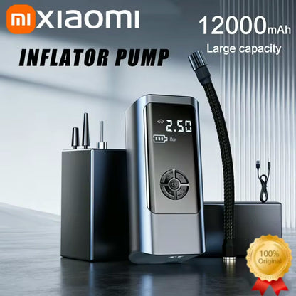 Inflador portátil 12000mAh – Potencia y rapidez en cualquier emergencia