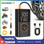 Inflador Inteligente Portátil – 150 PSI de Alta Potencia